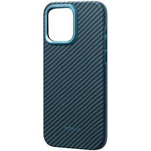 Защитный чехол PITAKA MagEZ Pro 4 с MagSafe Black/Blue Twill для iPhone 15 Защитный чехол PITAKA MagEZ Pro 4 с MagSafe Black/Blue Twill для iPhone 15