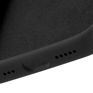 Чехол защитный uBear Touch Mag Case для iPhone 17, MagSafe совместимый, силикон, софт-тач, черный