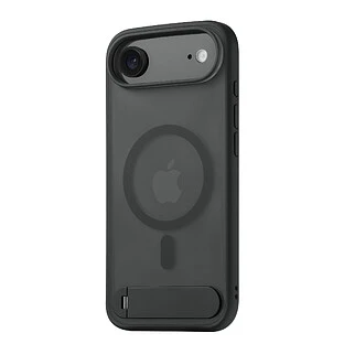 Чехол защитный uBear Stand 360° Mag Case для iPhone Air, MagSafe совместимый, силикон, софт-тач, черный