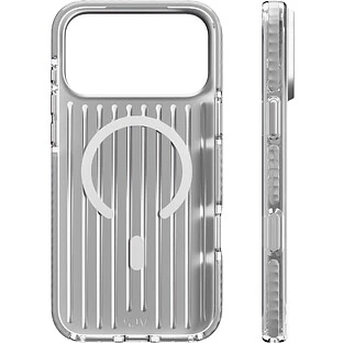 Чехол защитный VLP Pulse Case с MagSafe для iPhone 18 Pro Max, серебристый