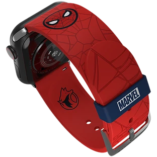 Ремешок MOBY FOX Marvel Insignia Collection Spider-Man Красный для Apple Watch