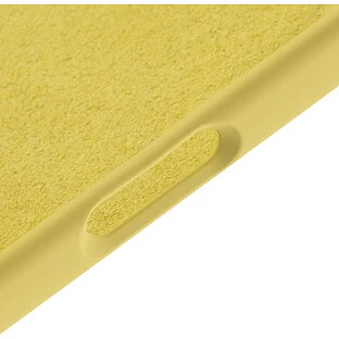 Чехол защитный uBear Touch Mag Case для iPhone 17, MagSafe совместимый, силикон, софт-тач, светло-желтый