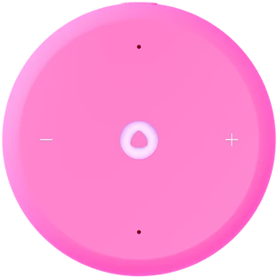 Домашняя мультимедийная платформа "Яндекс Станция Лайт 2-го поколения", Розовый