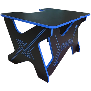 GENERIC COMFORT Gaming table Gamer Mini Seven/DS/NB, Чёрный/Синий