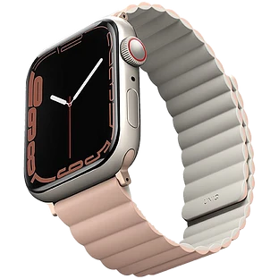 Ремешок Uniq для Apple Watch 49/45/44/42 mm Revix reversible Magnetic Pink/Beige Ремешок Uniq для Apple Watch 49/45/44/42 mm Revix reversible Magnetic Pink/Beige