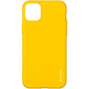 87245, Чехол Gel Color Case для Apple iPhone 11, желтый, картон, Deppa 87245, Чехол Gel Color Case для Apple iPhone 11, желтый, картон, Deppa