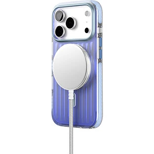 Чехол защитный VLP Pulse Case с MagSafe для iPhone 17 Pro, синий