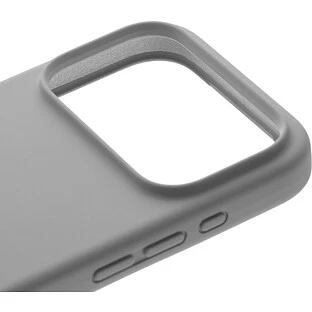 Чехол защитный uBear Touch Mag Case для iPhone 17 Pro, MagSafe совместимый, силикон, софт-тач, светло-серый