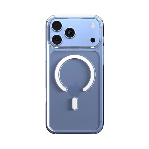Чехол защитный VLP Puro Case с MagSafe для iPhone 18 Pro Max, прозрачный