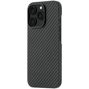 Чехол защитный uBear Supreme Case для iPhone 16 Pro, ультратонкий, материал Кевлар, MagSafe совместимый, черный Чехол защитный uBear Supreme Case для iPhone 16 Pro, ультратонкий, материал Кевлар, MagSafe совместимый, черный