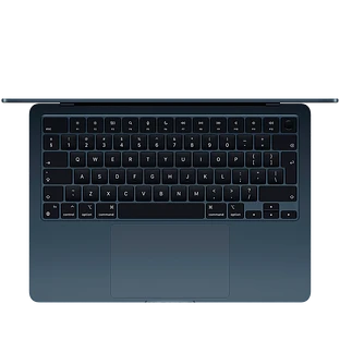 MacBook Air 13.6" M3 (8C CPU/10C GPU), 16GB, 512GB, Темная ночь