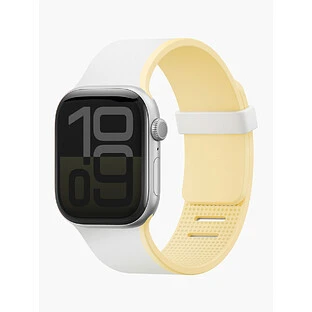 Ремешок Uniq для Apple Watch 42/41/40 mm Revix IV White/Butter Yellow