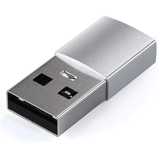 Адаптер Satechi USB Type-A to Type-C. Цвет серебристый.