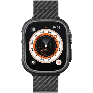 Защитный чехол PITAKA Air Case  Чёрный/Серый для Apple Watch Ultra