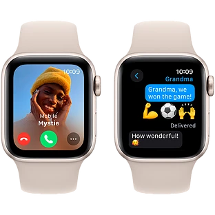 Apple Watch SE GPS Gen.2 Спортивный ремешок Starlight, M/L, 40мм, Starlight