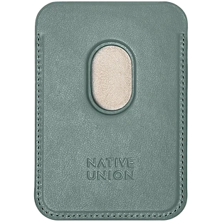 (RE)CLASSIC CARD WALLET SLATE GREEN, чехол для пластиковых карт Native Union,  зеленый (RE)CLASSIC CARD WALLET SLATE GREEN, чехол для пластиковых карт Native Union,  зеленый