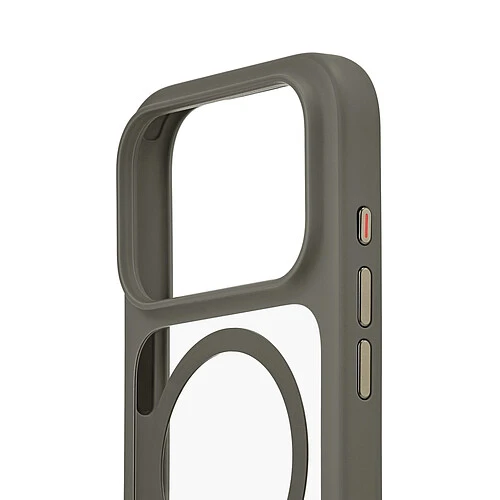 Чехол защитный uBear Shade Case для iPhone 18 Pro, MagSafe совместимый, усиленный, силк-тач, серый