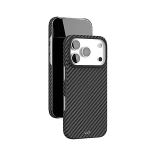 Чехол защитный VLP Kevlar Case с MagSafe для iPhone 17 Pro, черный