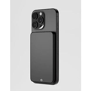 Аккумулятор внешний VLP Diamond Energy MagSafe, Qi2, 5000 mAh, USB-C, черный титан Аккумулятор внешний VLP Diamond Energy MagSafe, Qi2, 5000 mAh, USB-C, черный титан