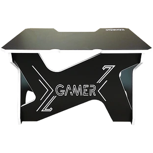 GENERIC COMFORT Gaming table Gamer Mini Seven/DS/NB, Чёрный/Белый