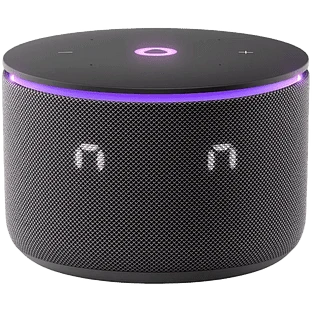 Домашняя мультемидийная платформа "Яндекс Станция Мини 3 Про", Черный