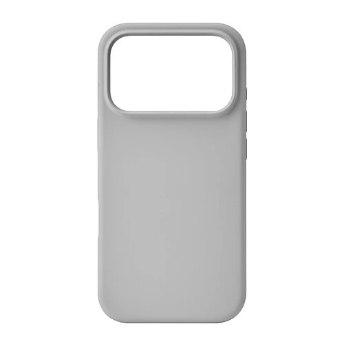 Чехол защитный uBear Touch Mag Case для iPhone 18 Pro, MagSafe совместимый, силикон, софт-тач, светло-серый