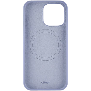 Чехол защитный uBear Touch Mag Case  iPhone 15 Pro Max  MagSafe  силикон  лавандов