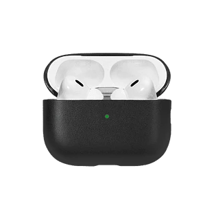 (RE)Classic CASE чехол защитный для AIRPODS PRO 2 кожанный, цвет: чёрный