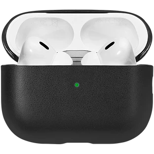 (RE)Classic CASE чехол защитный для AIRPODS PRO 2 кожанный, цвет: чёрный (RE)Classic CASE чехол защитный для AIRPODS PRO 2 кожанный, цвет: чёрный