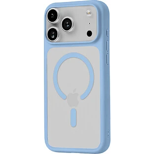 Чехол защитный uBear Shade Case для iPhone 18 Pro Max, MagSafe совместимый, усиленный, силк-тач, голубой