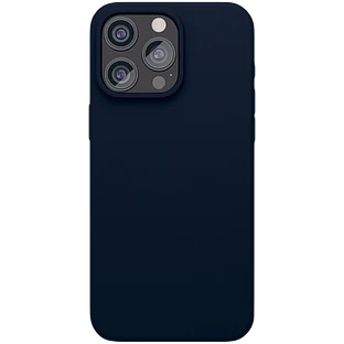 Чехол защитный  vlp  Aster Case с MagSafe для iPhone 15 Pro  темно-синий Чехол защитный  vlp  Aster Case с MagSafe для iPhone 15 Pro  темно-синий