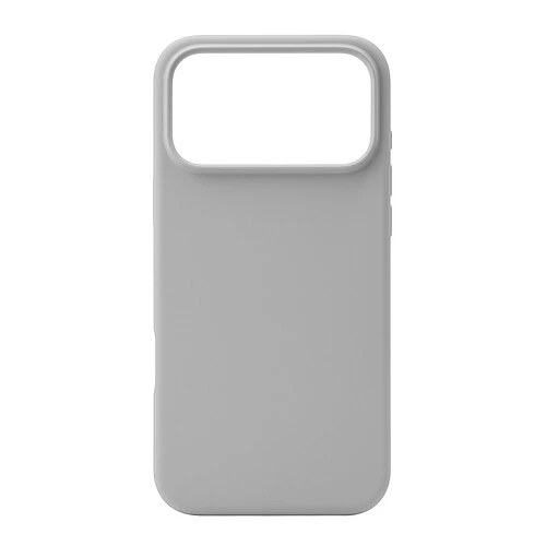 Чехол защитный uBear Touch Mag Case для iPhone 18 Pro Max, MagSafe совместимый, силикон, софт-тач, светло-серый 