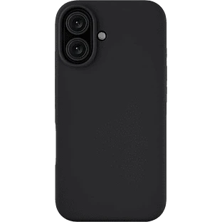 Чехол защитный uBear Touch Mag Case для iPhone 16, MagSafe совместимый, силикон, софт-тач, черный