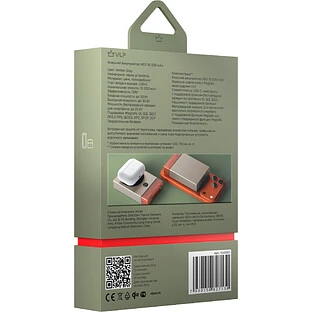 Аккумулятор внешний VLP NEO MagSafe, Qi2.2, 10000 mAh SSB, 3A, USB-C, Amber Gray
