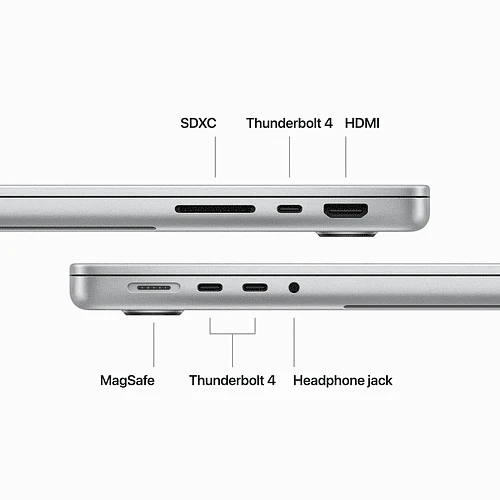 MacBook Pro 14", M3 Pro (12C CPU/18C GPU), 36GB, 512GB, Серебристый