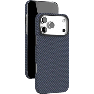 Чехол защитный VLP Kevlar Case с MagSafe для iPhone 17 Pro Max, синий