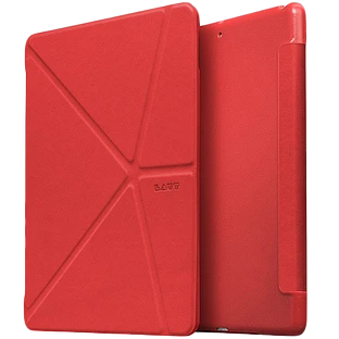 Чехол-книга LAUT TRIFOLIO  Красный для iPad (5-го и 6-го поколения)