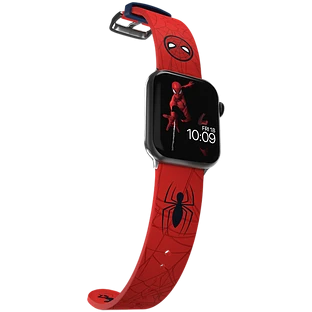 Ремешок MOBY FOX Marvel Insignia Collection Spider-Man Красный для Apple Watch