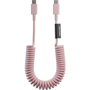 Кабель Native Union POP CABLE, кабель зарядный USB-C/USB-C, 60W, длина 1,2 м., цвет: розовый