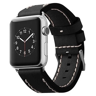 Ремешок COZISTYLE Leather BandРемешок Чёрный42/44/45 mm