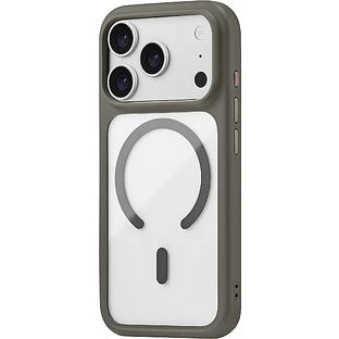 Чехол защитный uBear Shade Case для iPhone 18 Pro, MagSafe совместимый, усиленный, силк-тач, серый