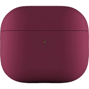 Чехол защитный Airpods 3 Touch Pro Silicone  Case, 1.5 мм усиленный, тёмно-фиолетовый