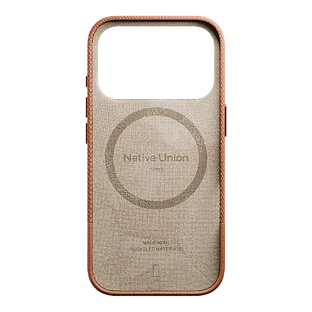 (RE)CLASSIC CASE FOR IPHONE 17 PRO TAN, чехол защитный для iPhone 17 PRO, цвет: коричневый