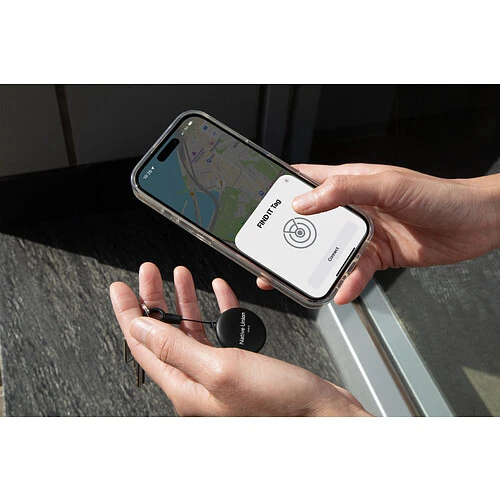 NATIVE UNION FIND IT TAG, брелок-трекер, цвет: чёрный