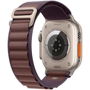Apple Watch Ultra 2 2024 GPS + Cellular 49mm Natural Titanium Case with Indigo Alpine Loop - L