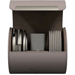 Беспроводное зарядное устройство 3 в 1 Magssory Signature Disc Pro для Apple, с поддержкой Qi2, Titan
