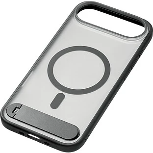 Чехол защитный uBear Stand 360° Mag Case для iPhone Air, MagSafe совместимый, силикон, софт-тач, черный