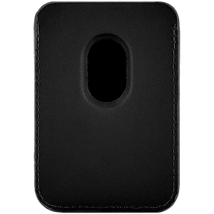 Магнитный кардхолдер uBear Leather Shell, натуральная кожа, черный Магнитный кардхолдер uBear Leather Shell, натуральная кожа, черный