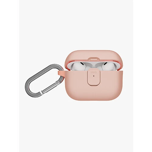 Чехол Uniq для Airpods Pro 3 чехол CLYDE Lock case Light Pink/Crepe Pink