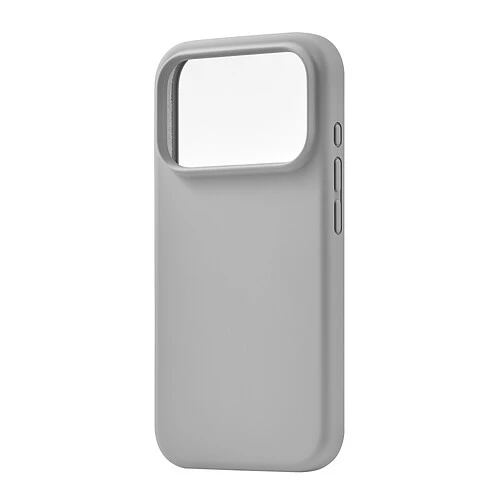 Чехол защитный uBear Touch Mag Case для iPhone 18 Pro, MagSafe совместимый, силикон, софт-тач, светло-серый